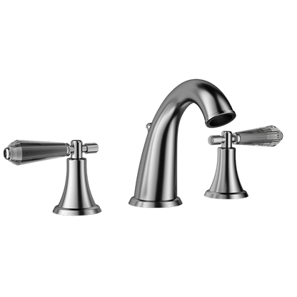 Santec - Evelyn Crystal Widespread Lavatory Set