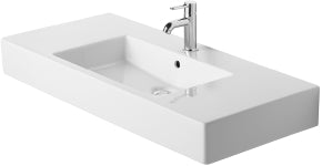 Duravit - Vero 41 3/8" Rectangular Wall Mounted Sink in White