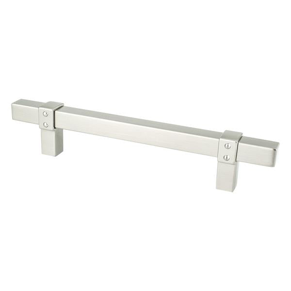 Berenson - Rivet Rebel 128mm CC Brushed Nickel Pull