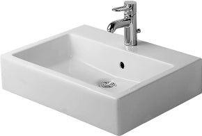 Duravit - Vero 19 5/8" Rectangular Wall Mounted Sink in White