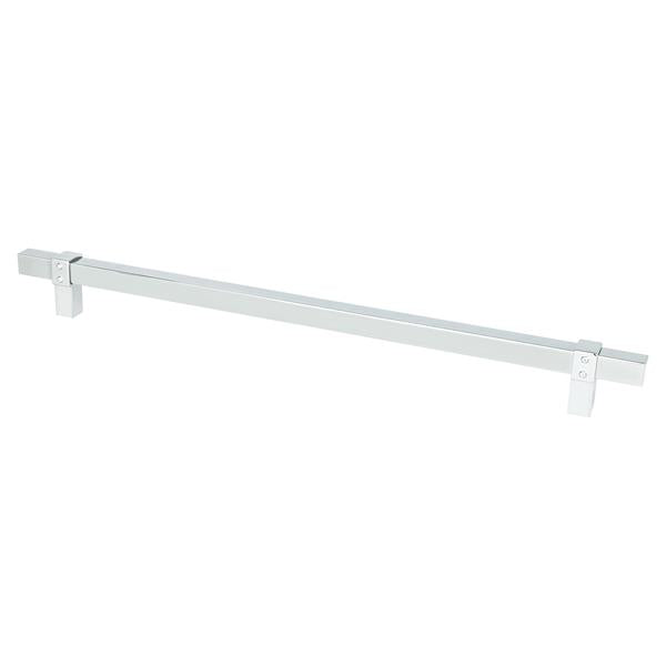Berenson - Rivet Rebel 12 inch CC Polished Chrome Appliance Pull