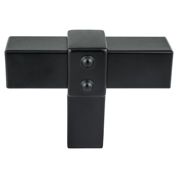 Berenson - Rivet Rebel Matte Black Knob