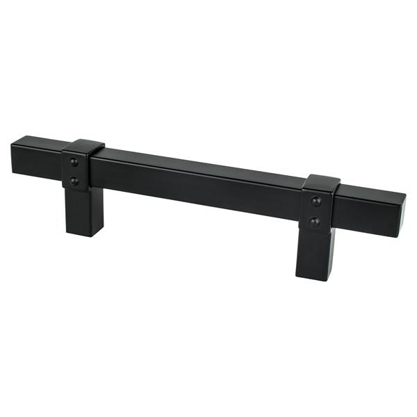 Berenson - Rivet Rebel 96mm CC Matte Black Pull