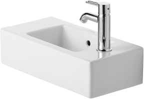 Duravit - Vero 19 5/8" Rectangular Wall Mounted Sink in White