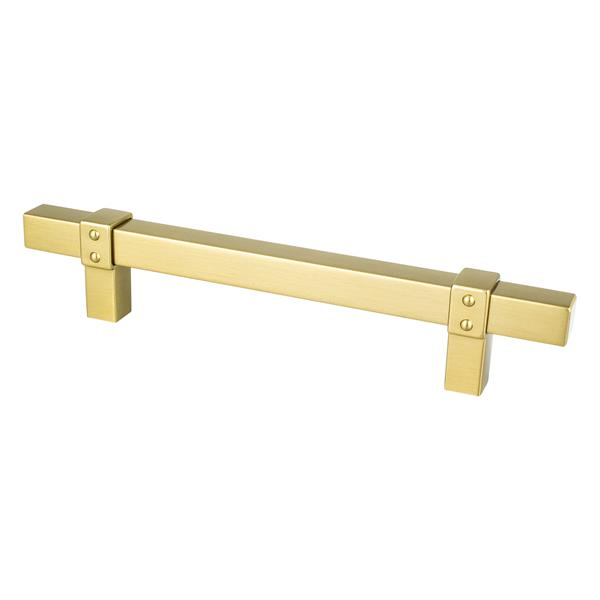 Berenson - Rivet Rebel 128mm CC Modern Brushed Gold Pull