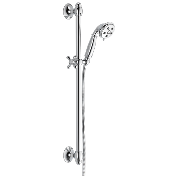 Delta - H2Okinetic 3-Setting Slide Bar Hand Shower