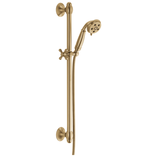 Delta - H2Okinetic 3-Setting Slide Bar Hand Shower