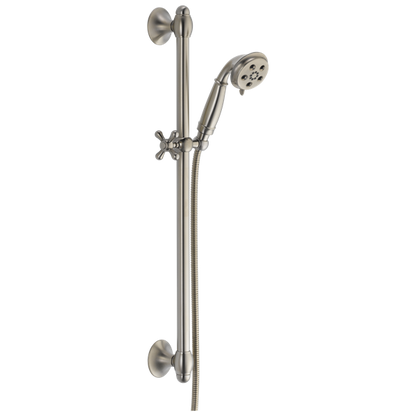 Delta - H2Okinetic 3-Setting Slide Bar Hand Shower