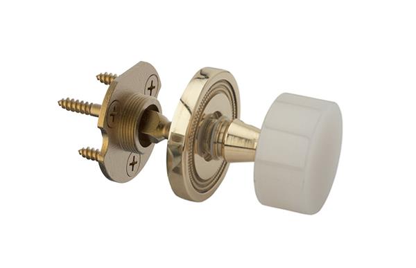 Phylrich - Pink Onyx Door Knob - Half Dummy