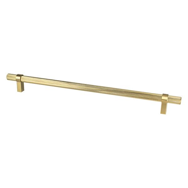 Berenson - Radial Reign 18 inch CC Modern Brushed Gold Appliance Pull