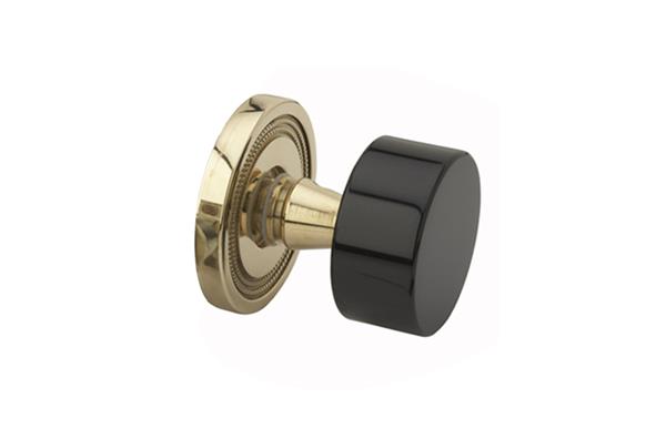Phylrich - Black Onyx Door Knob & Rose