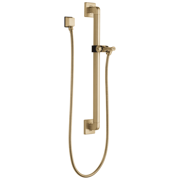 Delta - Adjustable Slide Bar / Grab Bar Assembly With Elbow