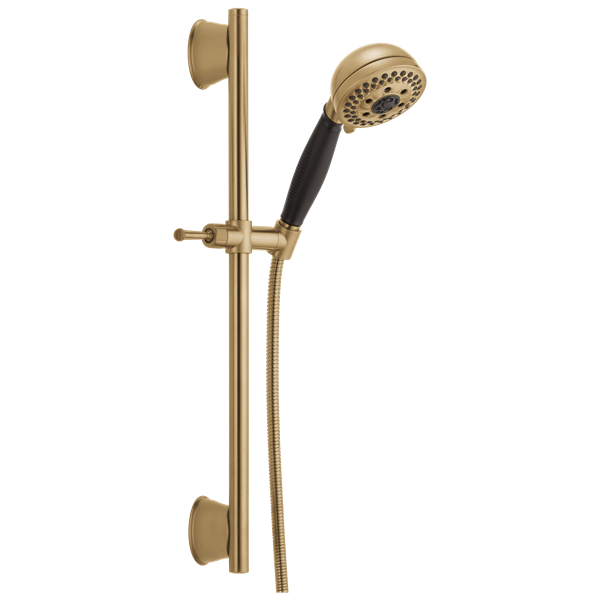 Delta - H2Okinetic 5-Setting Slide Bar Hand Shower