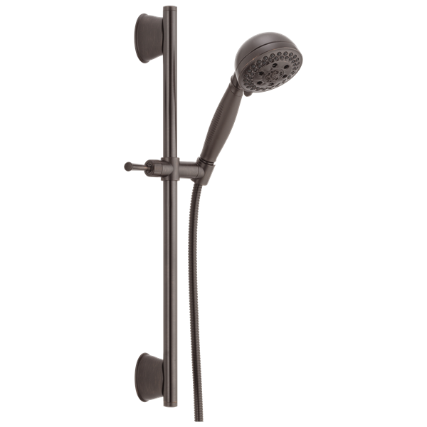 Delta - H2Okinetic 5-Setting Slide Bar Hand Shower