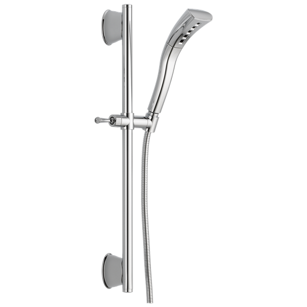 Delta - H2Okinetic Single-Setting Slide Bar Hand Shower