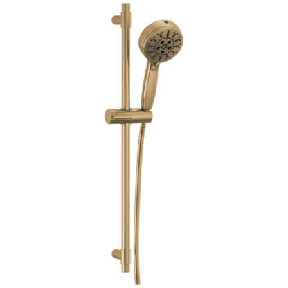 Delta - 7-Setting Slide Bar Hand Shower With Cleaning Spray