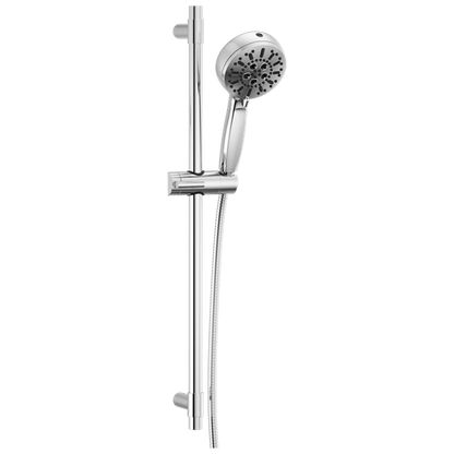 Delta - 7-Setting Slide Bar Hand Shower With Cleaning Spray