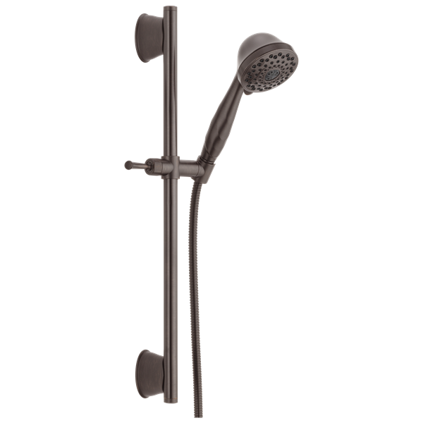 Delta - 7-Setting Slide Bar Hand Shower