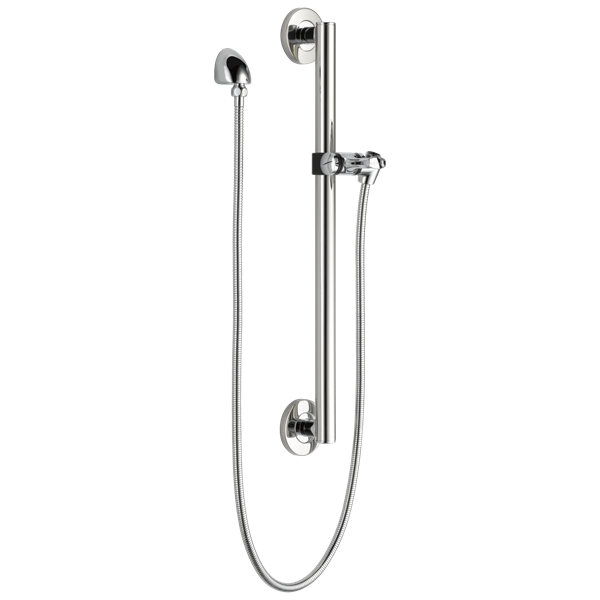 Delta - Adjustable Slide Bar / Grab Bar Assembly With Elbow