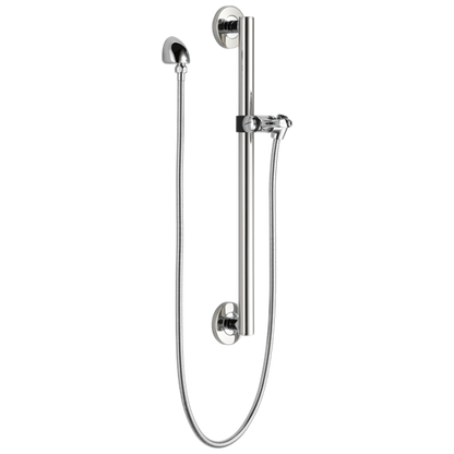 Delta - Adjustable Slide Bar / Grab Bar Assembly With Elbow
