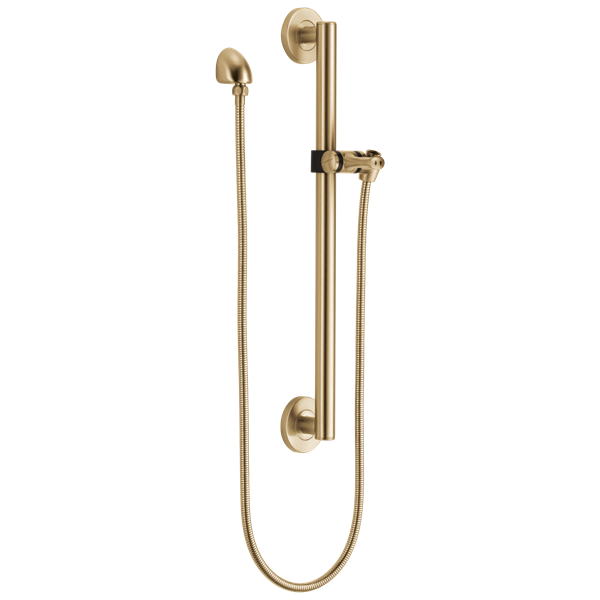 Delta - Adjustable Slide Bar / Grab Bar Assembly With Elbow