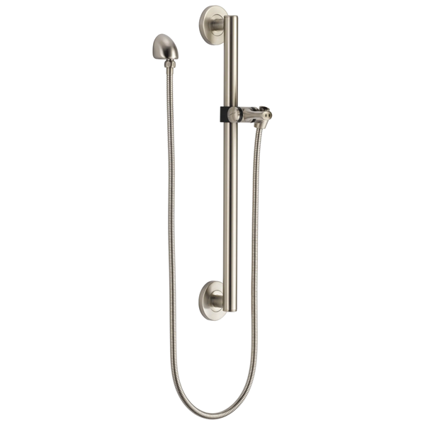 Delta - Adjustable Slide Bar / Grab Bar Assembly With Elbow