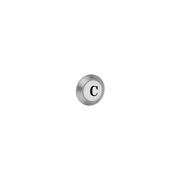Jaclo - Cold Porcelain Button for H-52 Handle