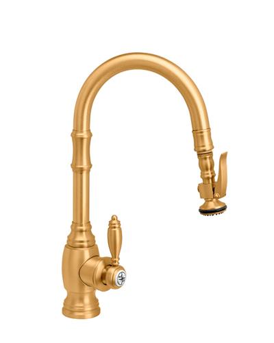 Waterstone - Traditional Prep Size Plp Pulldown Faucet - Angled Spout