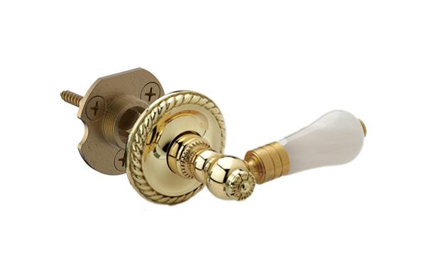 Phylrich - Pink Onyx Door Lever - Half Dummy