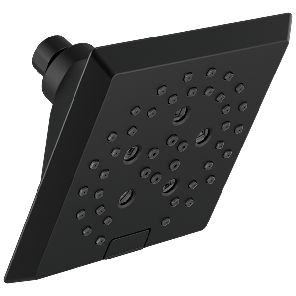 Delta - H2Okinetic 5-Setting Angular Modern Raincan Shower Head