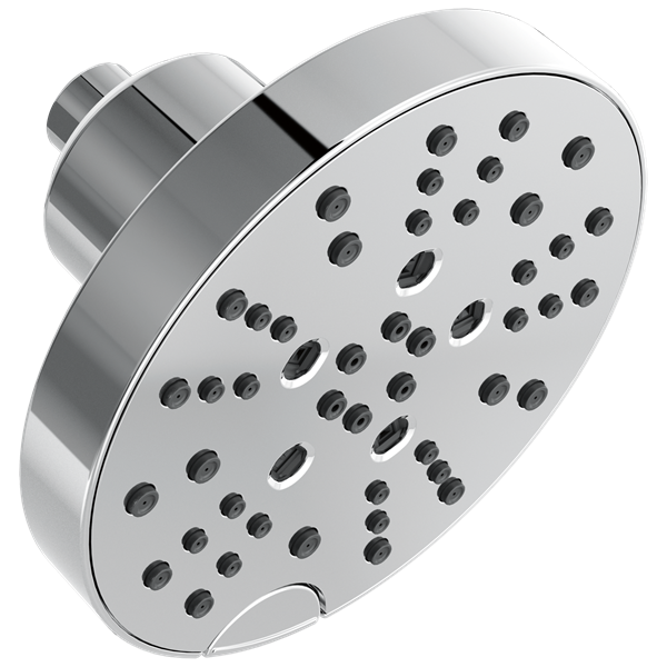 Delta - H2Okinetic 5-Setting Contemporary Raincan Shower Head