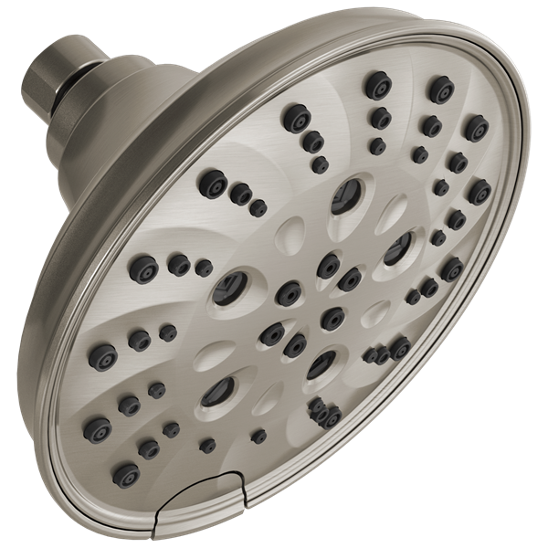 Delta - H2Okinetic 5-Setting Traditional Raincan Shower Head
