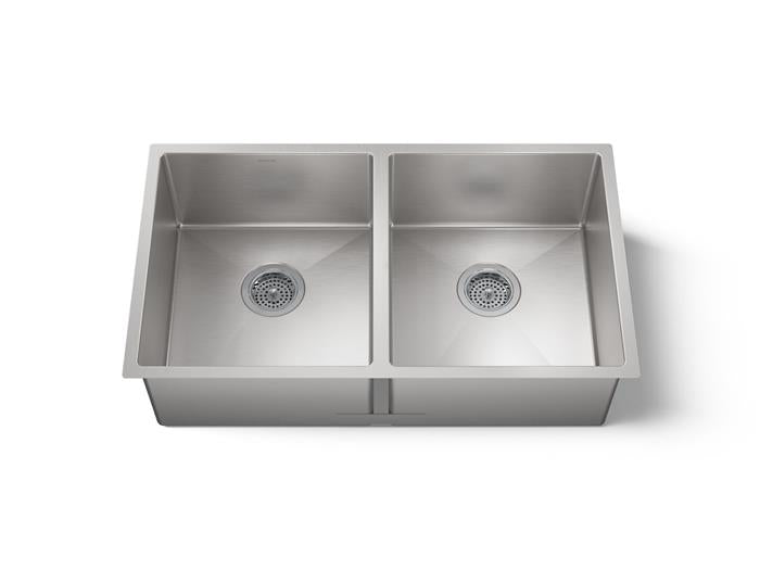 Kohler - Strive 32 Inch Undermount Single-Bowl Kitchen Sink With Rack