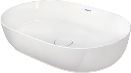 Duravit - Luv 23 5/8" Oval Vessel Sink in White