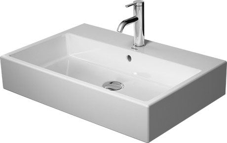 Duravit - Vero 27 1/2" Rectangular Wall Mounted Sink in White