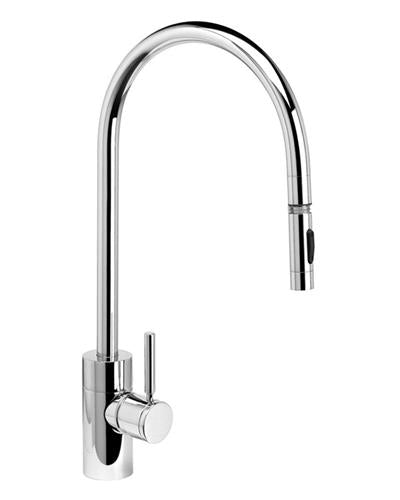Waterstone - Contemporary Extended Reach Plp Pulldown Faucet - Toggle Sprayer