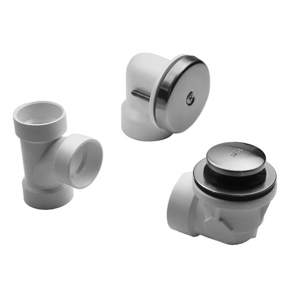 Jaclo - Toe-Control Drain Strainer With Faceplate (Single Hole) Half Kit