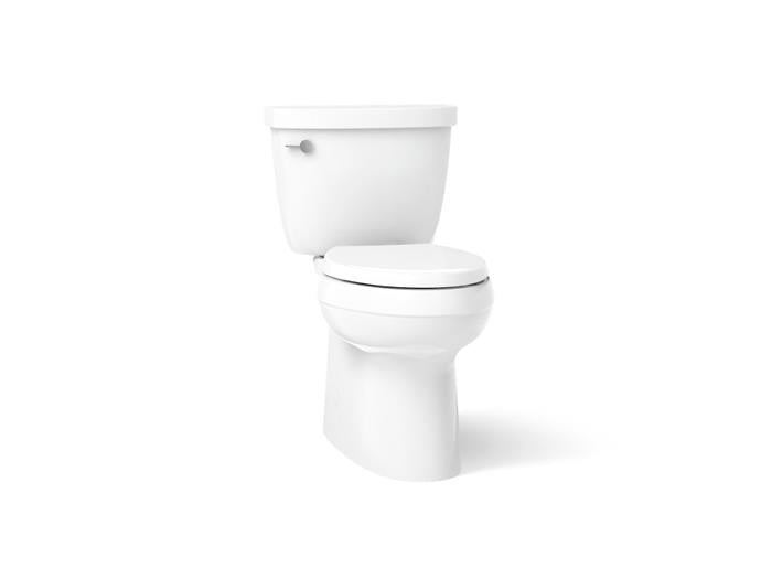 Kohler - Cimarron Class Five Two-Piece Elongated Toilet With Skirted Trapway, 1.28 Gpf