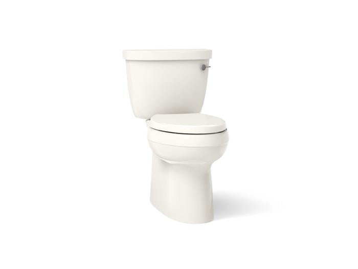 Kohler - Cimarron Class Five Two-Piece Elongated Toilet With Skirted Trapway, 1.28 Gpf