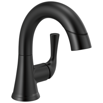 Delta - Kayra Single Handle Pull-Down Bathroom Faucet