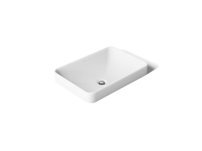 Kohler - Vox 22-3/4 Inch Rectangular Vessel Bathroom Sink