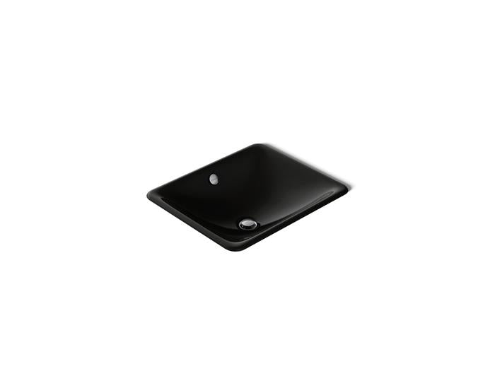 Kohler - Iron Plains 18-1/2 Inch Rectangular Drop-In/Undermount/Vessel Bathroom Sink With Overflow