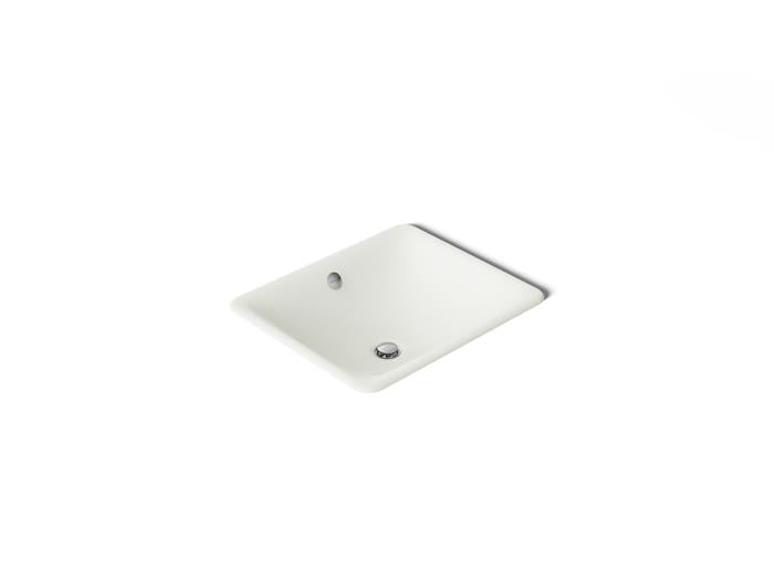 Kohler - Iron Plains 18-1/2 Inch Rectangular Drop-In/Undermount/Vessel Bathroom Sink With Overflow