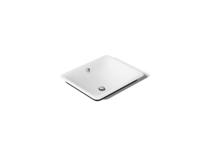 Kohler - Iron Plains 18-1/2 Inch Rectangular Drop-In/Undermount/Vessel Bathroom Sink With Overflow