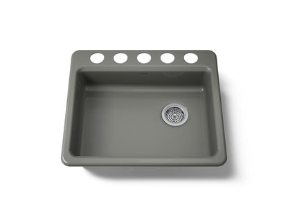 Kohler - Riverby 25 Inch Undermount Single-Bowl Kitchen Sink