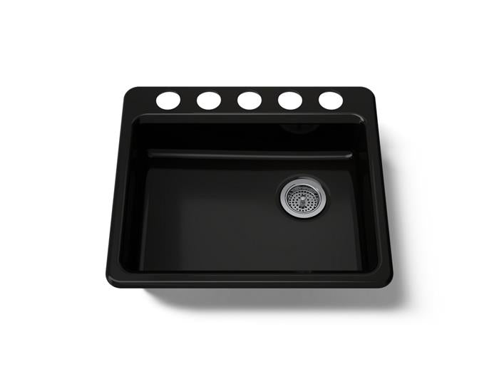 Kohler - Riverby 25 Inch Undermount Single-Bowl Kitchen Sink