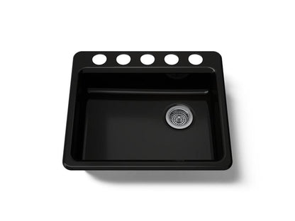 Kohler - Riverby 25 Inch Undermount Single-Bowl Kitchen Sink