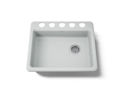 Kohler - Riverby 25 Inch Undermount Single-Bowl Kitchen Sink