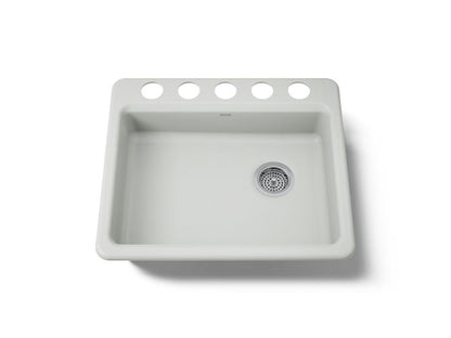 Kohler - Riverby 25 Inch Undermount Single-Bowl Kitchen Sink