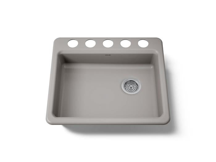 Kohler - Riverby 25 Inch Undermount Single-Bowl Kitchen Sink